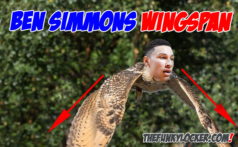 What is Ben Simmons Wingspan?