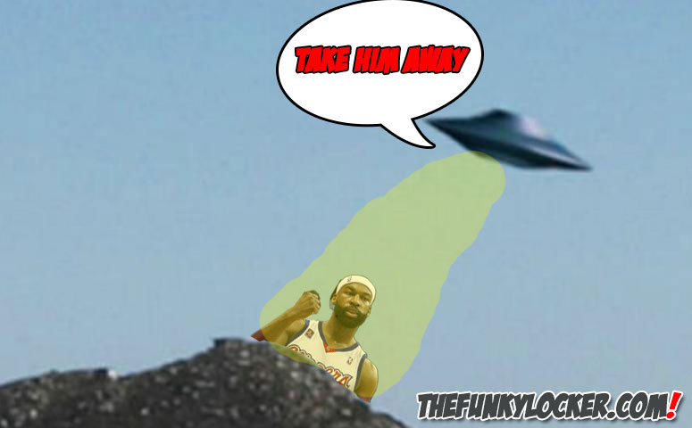 Baron Davis Abducted by Aliens
