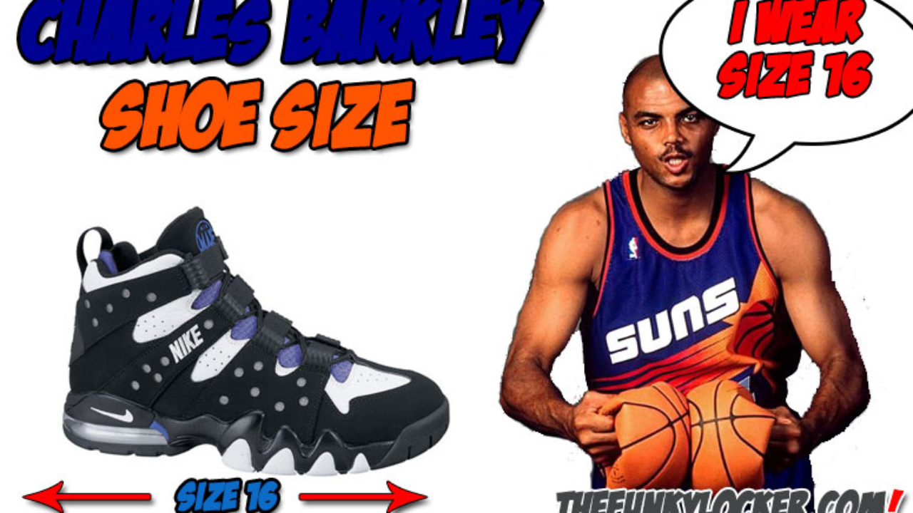 charles barkley foot size