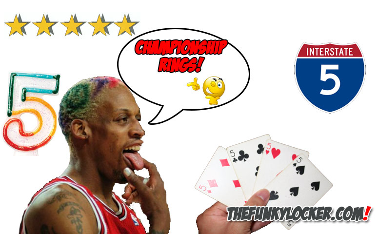 How Many Championships Does Dennis Rodman Have?