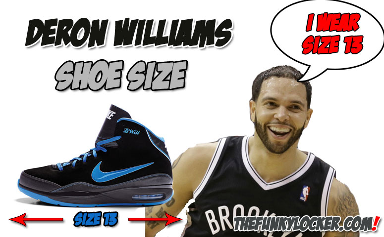 What Size Shoes Does Deron Williams Wear?