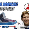 What Size Shoes does Dirk Nowitzki