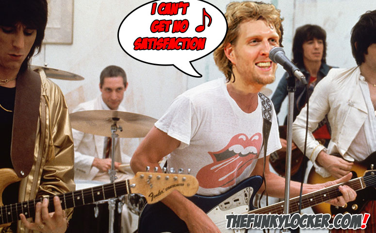 Drik Nowitzki Sings Satisfaction