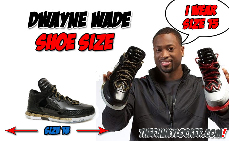 Dwayne Wade Shoe Size