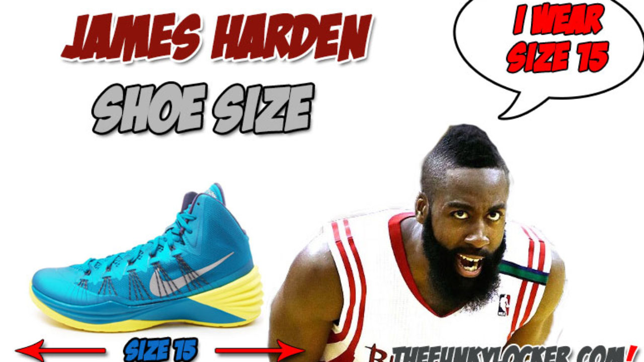 james harden shoes size 8
