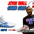 What is the Size of John Wall Feet?