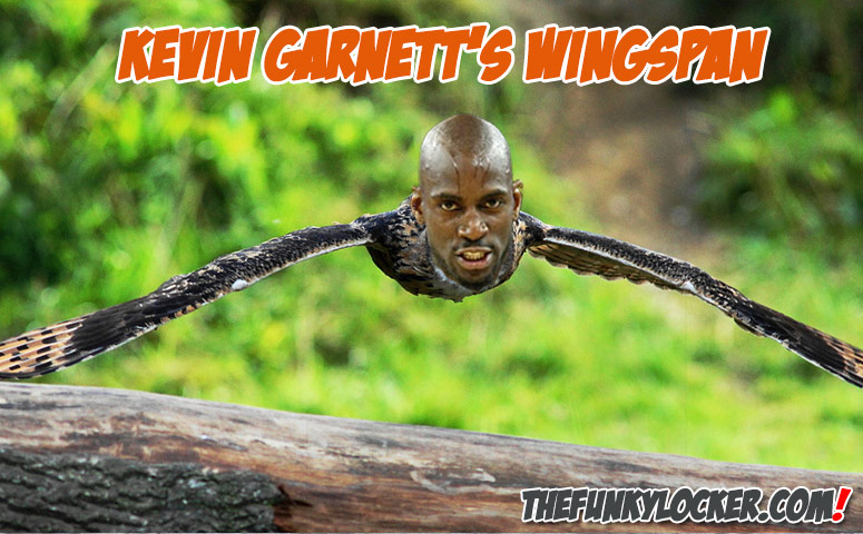 What Is Kevin Garnett's Wingspan?