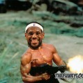 Lebron James Shooting Machine Gun