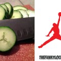 Air Jordan Logo in Cucumber