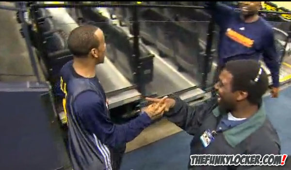 Monta Ellis Handshake