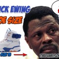 What Size Shoes Does Patrick Ewing Wear