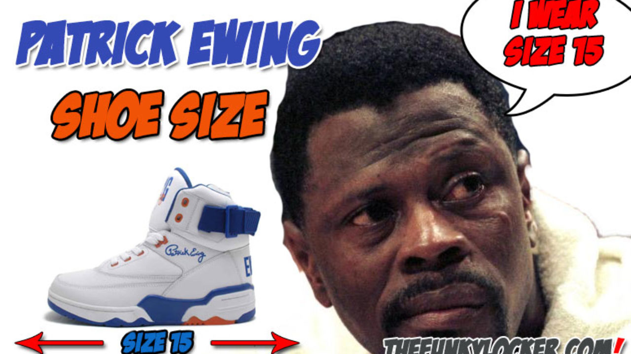 Ewing Size Chart