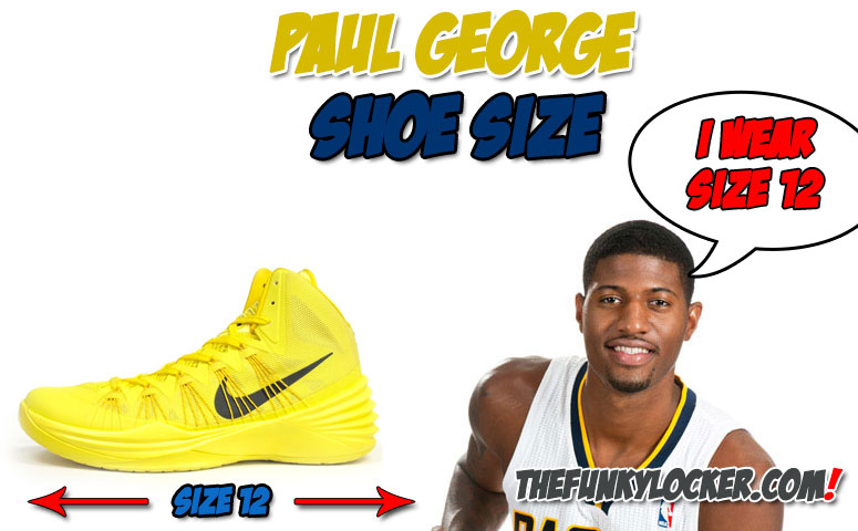 What Size Shoes Does Paul George Wear?