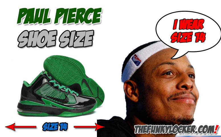 paul george shoe size