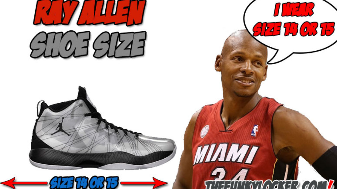 Ray Allen Shoe Size - Find Out What 