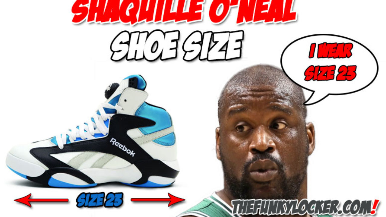 shaq shoe size european