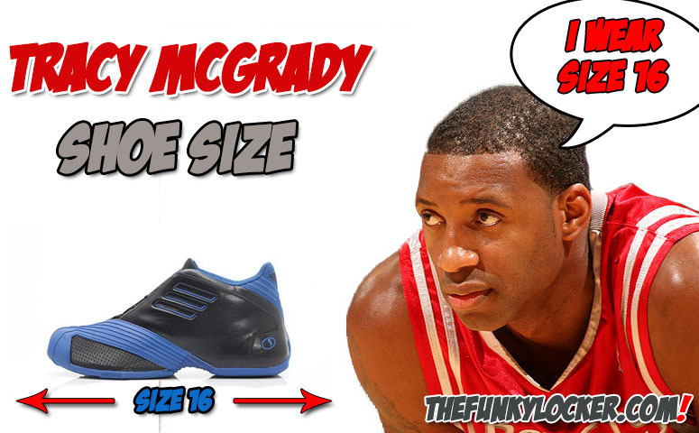 What Size Shoes Does Tracy McGrady Wear?