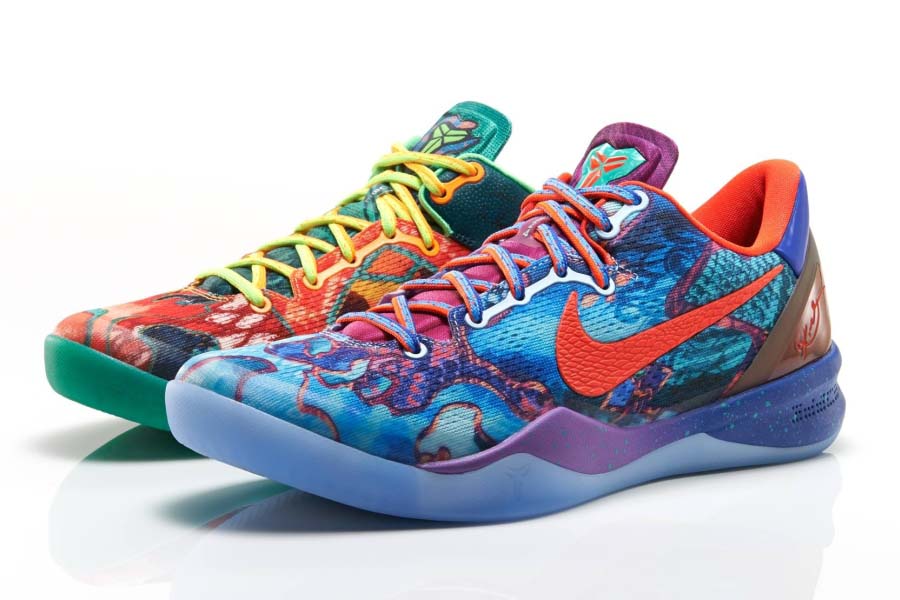 kobe mismatched shoes